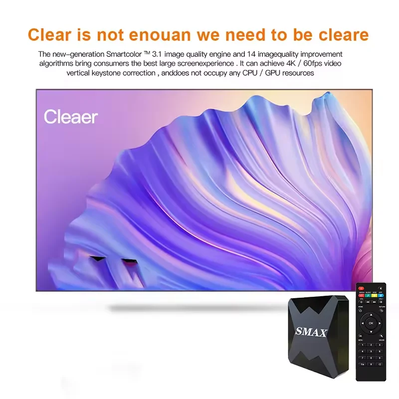 Smaxmoon IP TV m3u Support reseller panel IPTV Android Smart TV Box subscription 12 Months Warranty