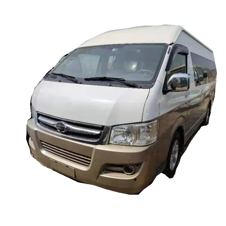 Euro4 14 Passengers Mini Bus with Great Price Gasoline 100km/h 2130kg 3110mm 3300kg Euro 4 Manual,5 Gears 5380*1880*2285mm < 15