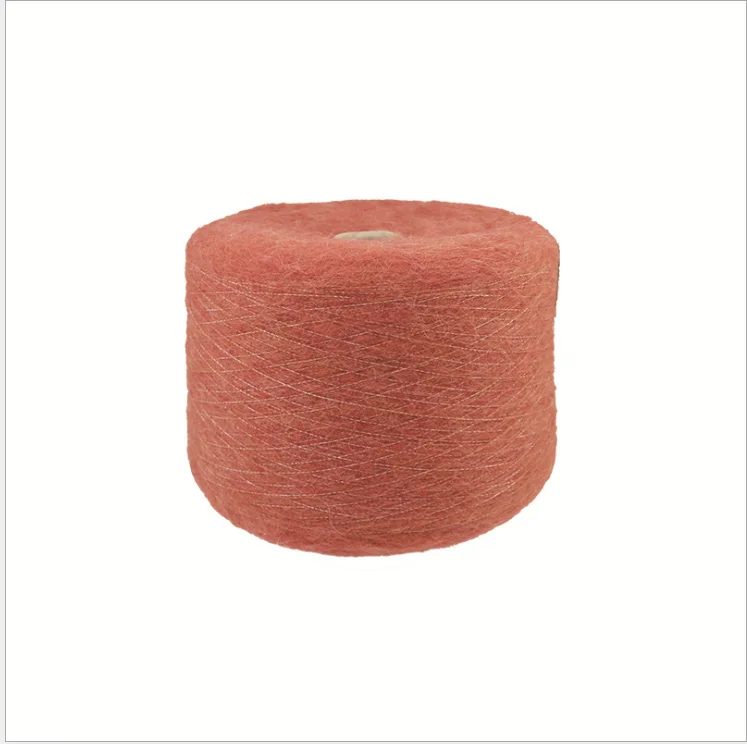 
High Quality Cheap Custom 4.5nm/1 Color Spun Elastic Loop Yarn 
