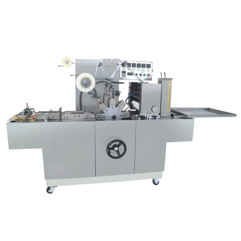 Automatic Condom Box 3d Film Over Wrapping Soap Perfume Cellophane Packing Machine