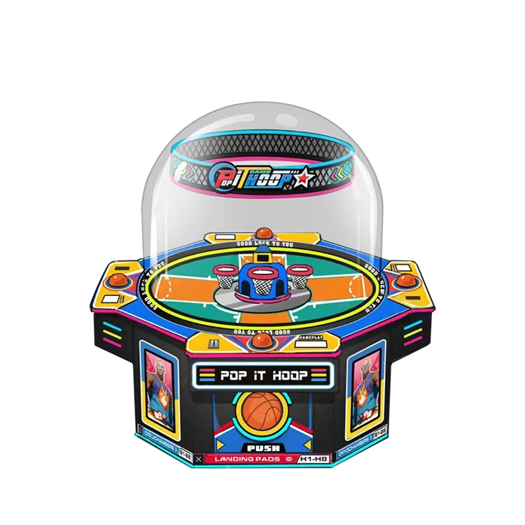 Sunflower Pop it Hoop Basketball arcade for sale prize game machine 4 player games and arcades for amusement game machines parts