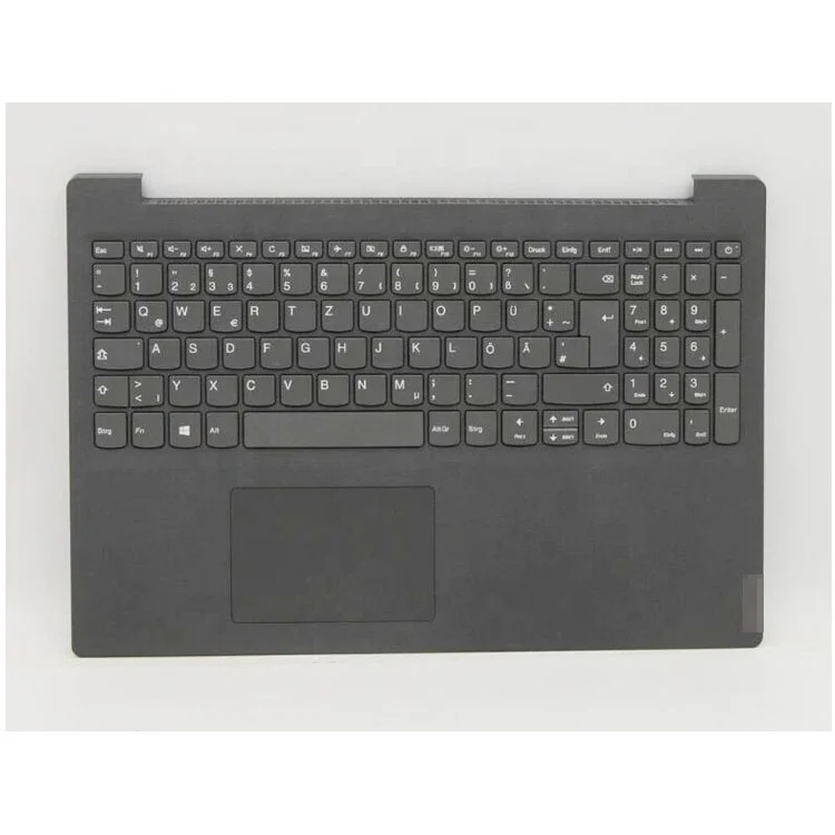 laptop shell for lenovo V15-ADA V15-IIL V15-IGL V15-IKB V15-IWL Palmrest Touchpad Cover Keyboard German Black color