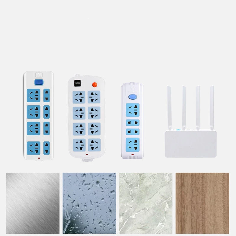 Double-sided Adhesive Wall Hooks Hanger Suction Cup Sucker Wall Strong Transparent Hooks For Kitchen Bathroom