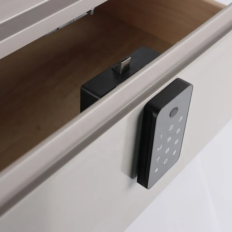 App Control Tuya Wifi Smart Lock Auto Unlock Password Card Fingerprint lock For Wooden Door Lock