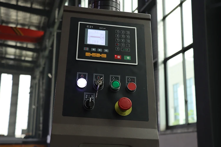 Hydraulic press brake machine hand operated folding machine WC67K iron bending machine