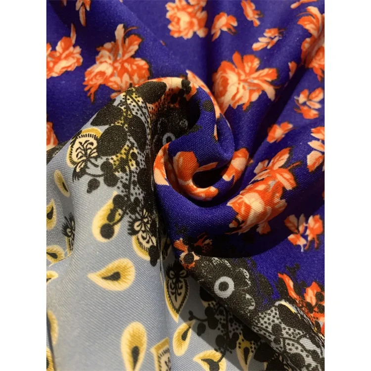 Customized supplier silk velvet fabric shining SCUBA Corduroy Fabric ICE VELVET