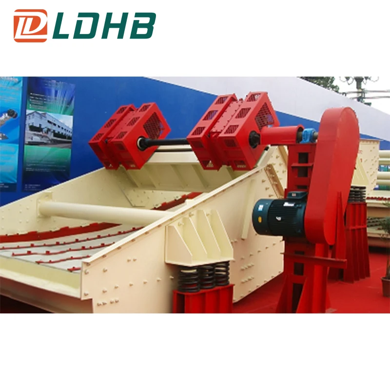 Factory price mining vibrating double deck banana screen