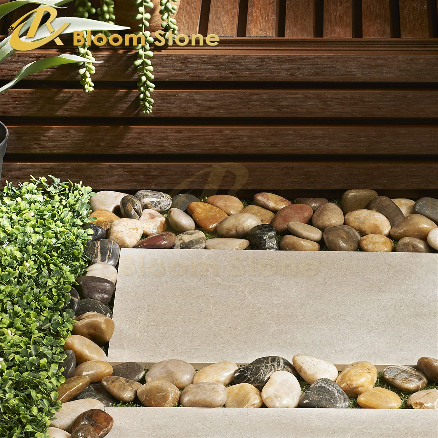 High Polished River Rock Stone Polished Pebble Stone for Landscaping