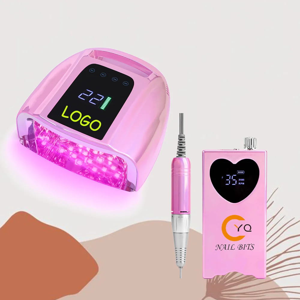 Innovative Products Retailer Beauty Accessories 42 Pcs Hybrid Dual Uv+led Curin Manicure M001 Uv/led Rechargeable Nail Lamp