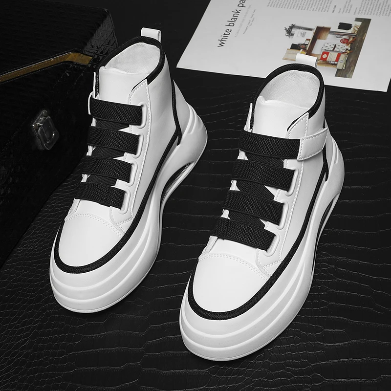 Personalized Latest Shoes For Men New Style Designer Walking Style Shoes Fashion Men High Top Casual Shoes