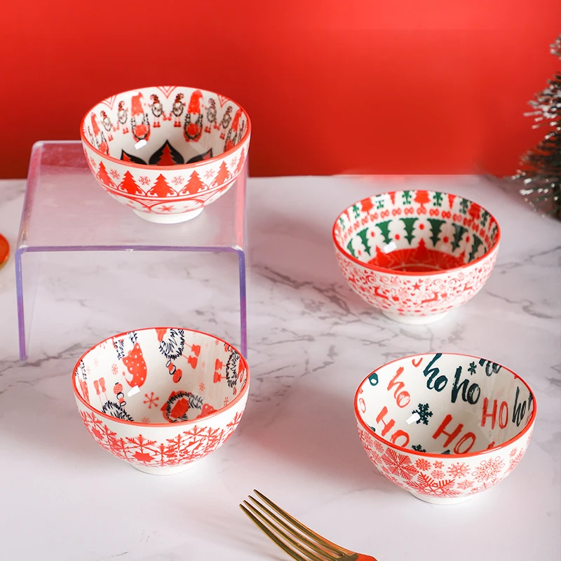 JW Nordic Bohemia Ceramic Plates Sets Dinnerware Party Tableware & Table Decorations