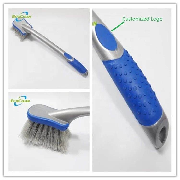 EcoClean Factory индивидуальный логотип длинная ручка щетка для крыла автомобиля чистки колес
