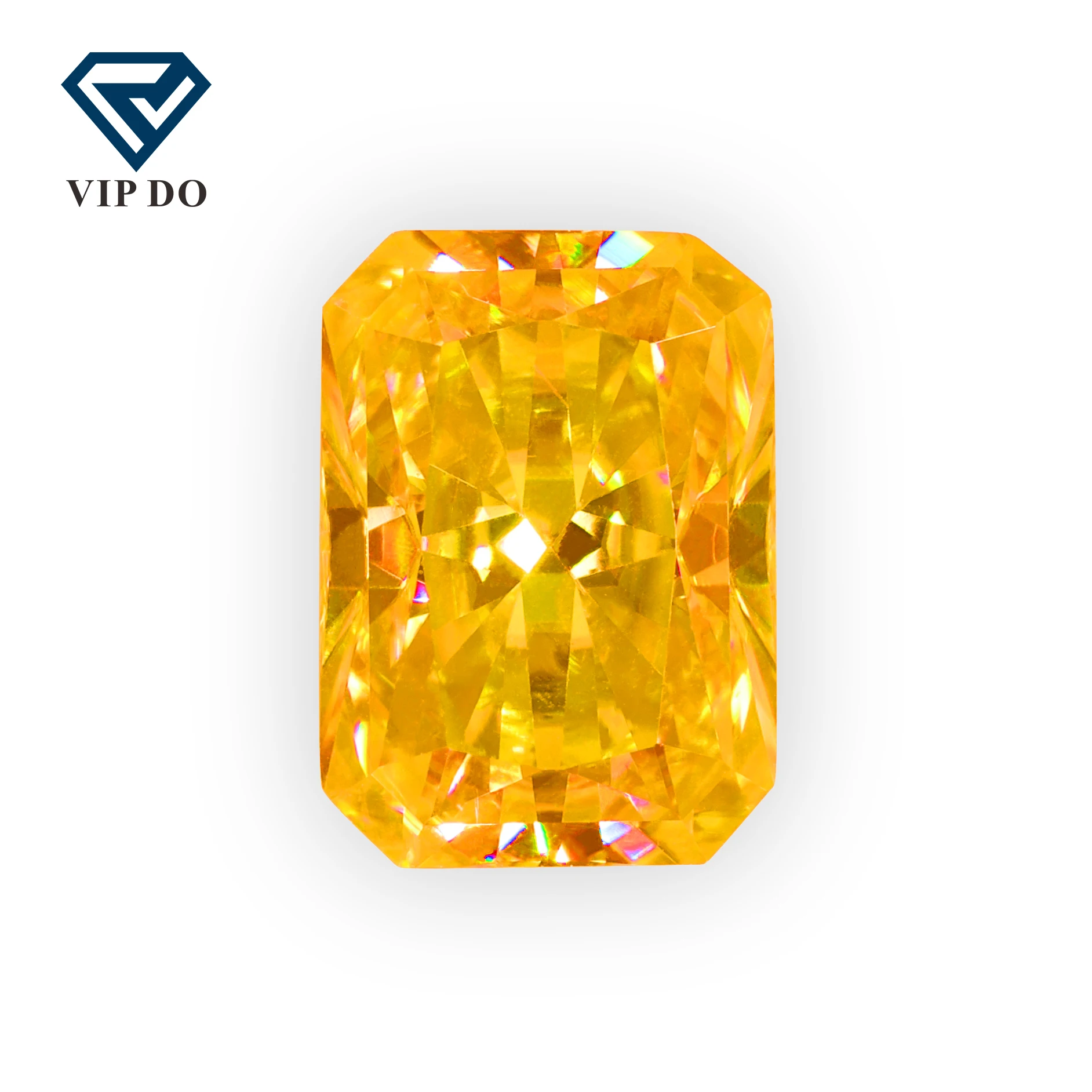 3*5-8*10 мм Сияющий огранки золотисто-желтый Свободный Муассанит Алмазный граненый Яркий желтый цвет драгоценные камни для ювелирных изделий