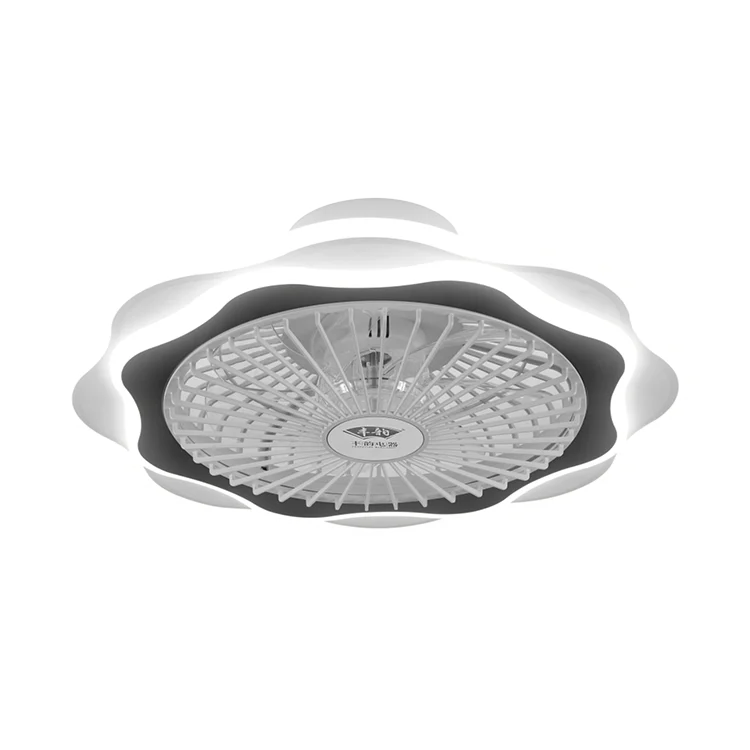 China factory smart modern decorative pc blade remotecontrol bedroom led ceiling fans with light