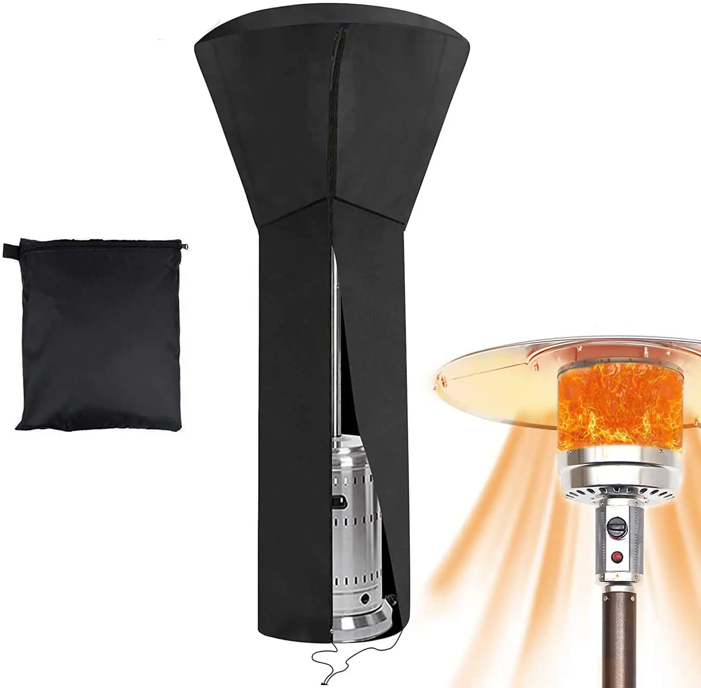 patio Waterproof 600D Oxford tear resistant Anti-UV Outdoor Garden Patio Heater Cover