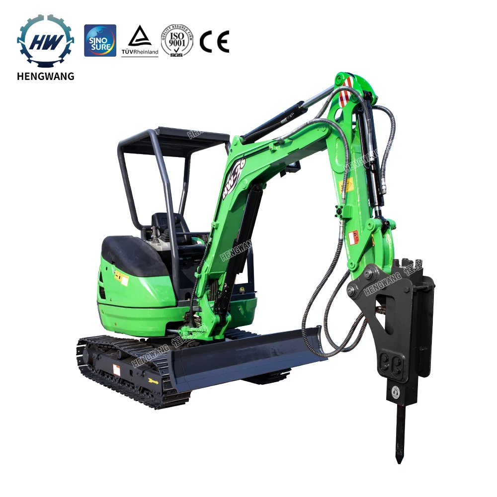 Chinese New design 2.6 ton mini Crawler Excavator