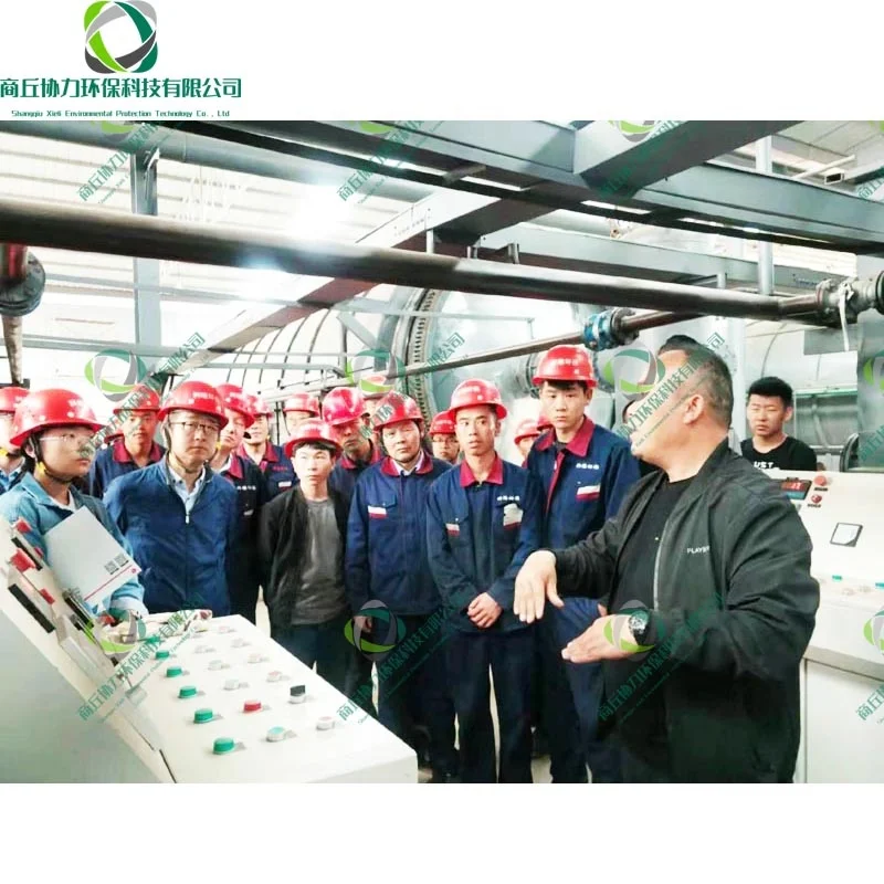  Пиролизная машина XIELI huayin для переработки шин 45%