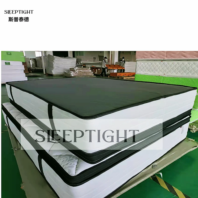 Sleeptight DNV GL BS7177 BS5852 купить фирма больница Bonnel джинсовые платья-комбинезоны с карманами для квилтинга Чехол матраса