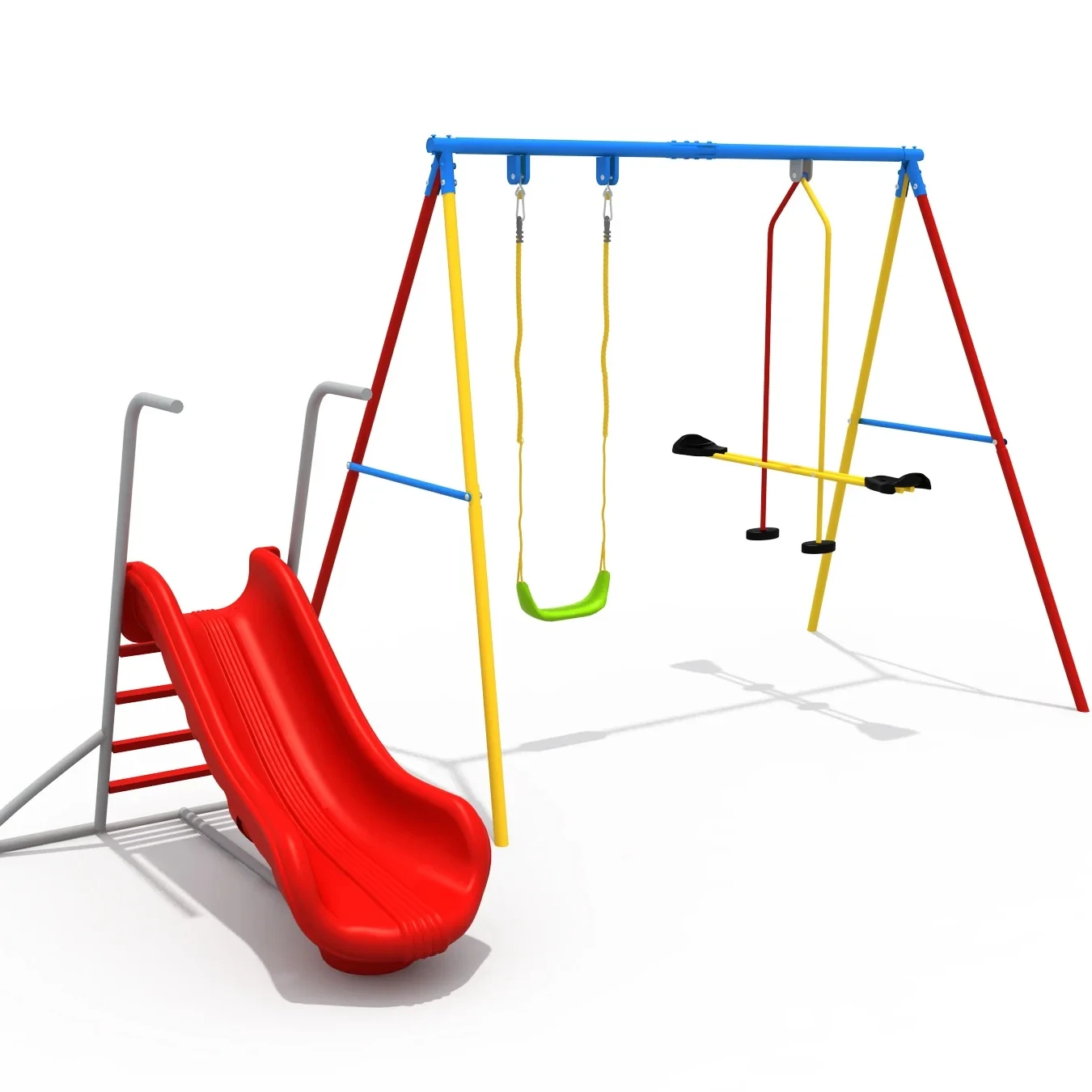 outdoor playground equipment kids wooden backyard playground slide swing set