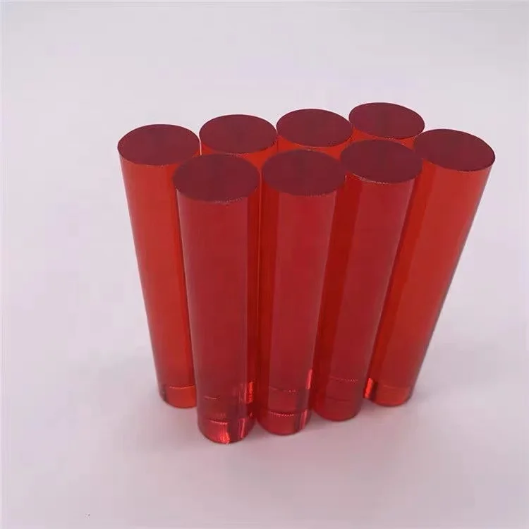 Plexiglass light guide light solid round rod acrylic cylinder