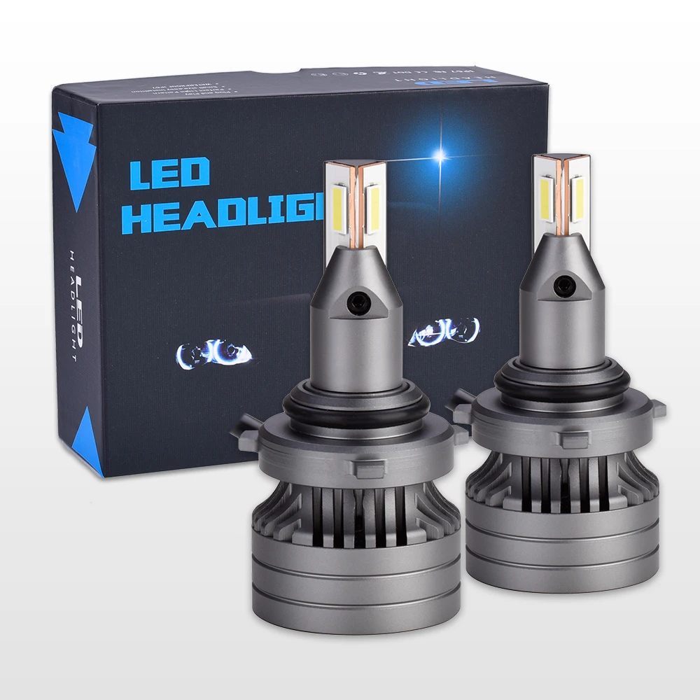 Oem high power led headlight bulb 9006 h1 h4 h11 9005 h7 led canbus car led head light 6000k 70watts 9000lm 360 light