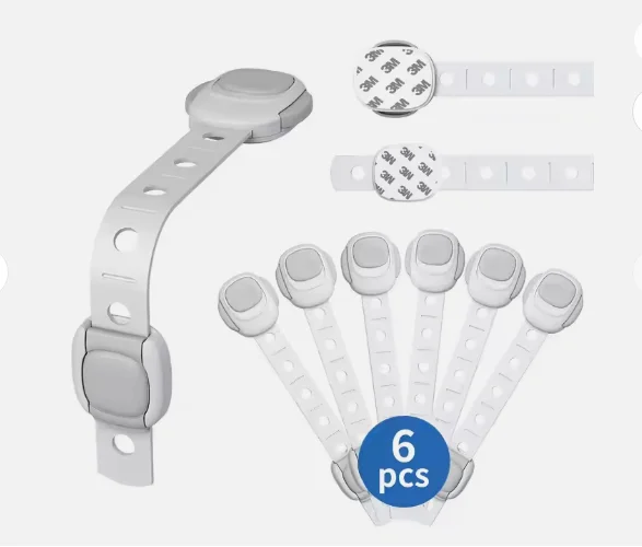 Защитные магнитные пластиковые замки для шкафа 3 м