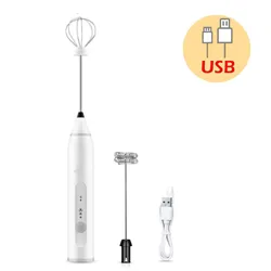 OEM 3 Speed Stainless Steel Easy Wire Hand Held Mixer Mini Electric Whisk Ware Automatic Egg Beater
