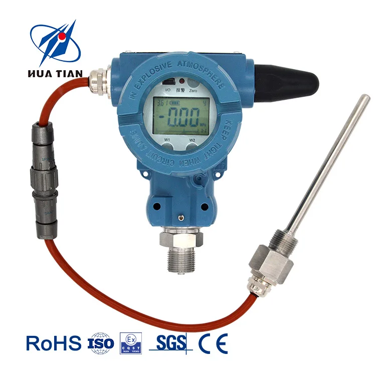 China Huatian CYBT1441 IP66 RS485 output signal wireless autoclave temperature pressure sensors