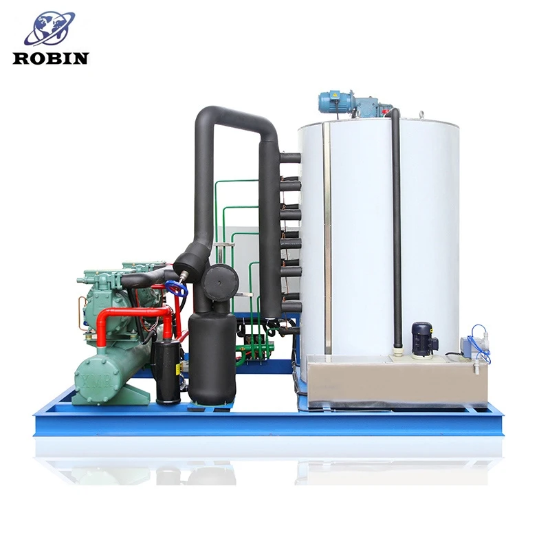 Industrial ice flake making machine 10 ton per day with factory price