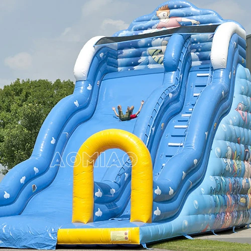 Экстремальные надувные водные горки Crazy The Log jaглушитель