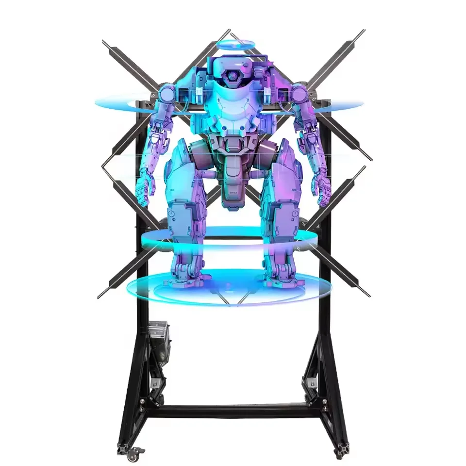 Nake Eye Video Wall Easy Install 3d Fan Holograma Ventilador Holographic Hologram Advertising Led Fan Display 3d Hologram Fan