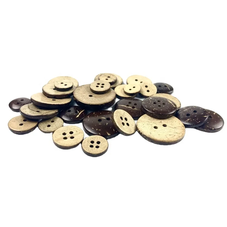 Natural  coconut shell  shirt buttons