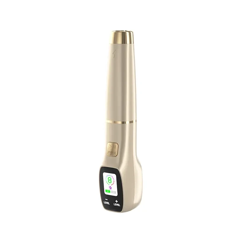 4 in 1 LCD Screen Portable Smart High Frequency Skin Thearpy Facial Wand Machine for Acne Removal Anti Aging