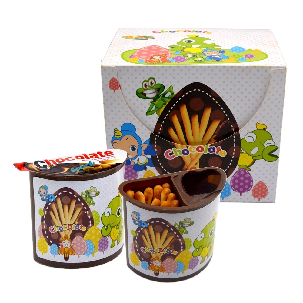 Biscuit Stick With Chocolate Cup