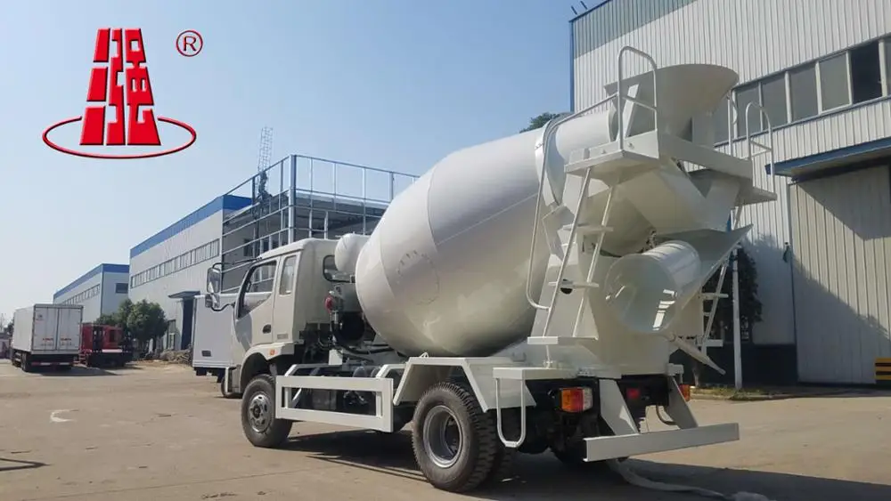 Professional manufacturer Diesel 4m3 weight Concrete Mixer Truck