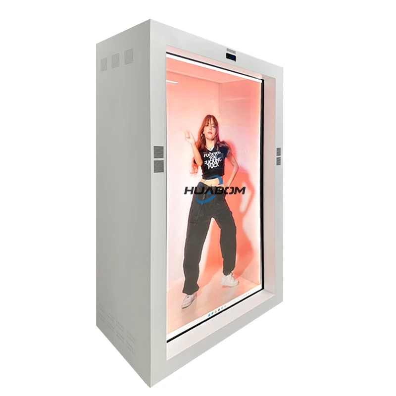 43 55 65 75 86 Inch 3D Hologram Display Transparent Lcd Showcases Box Jewelry Museum Exhibition Video Holobox