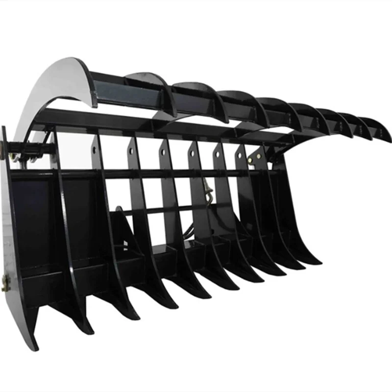 Rake for excavator 1500mm (5-8t) , Pin 50mm - arm 202mm-interaxle 315mm ,  weight  245 Kg