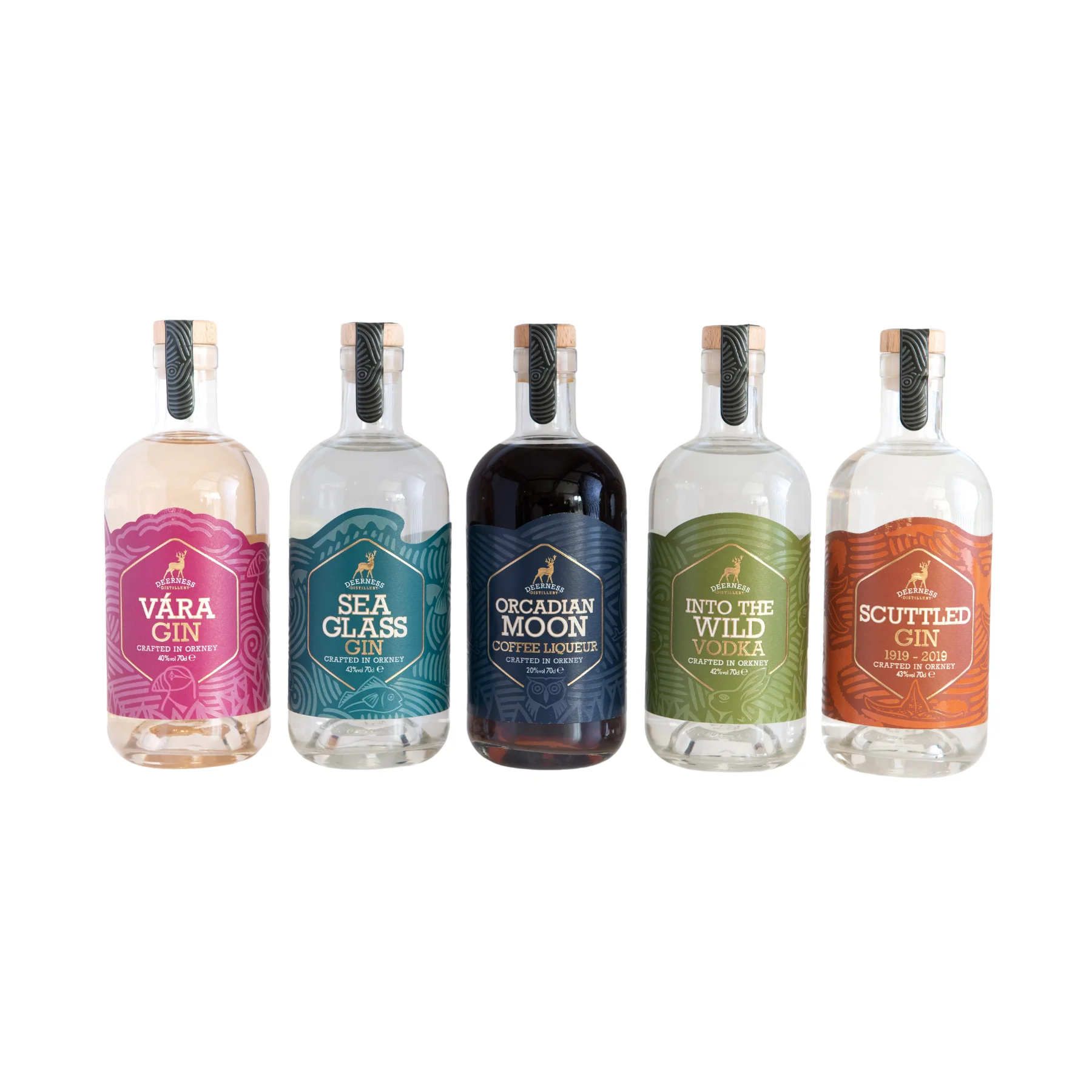 Multi Award Winning London Dry Gin Premium Scuttled 70CL Bottle Bulk Scotland UK Gin 700ml Wholesale Juniper tarragon cassia