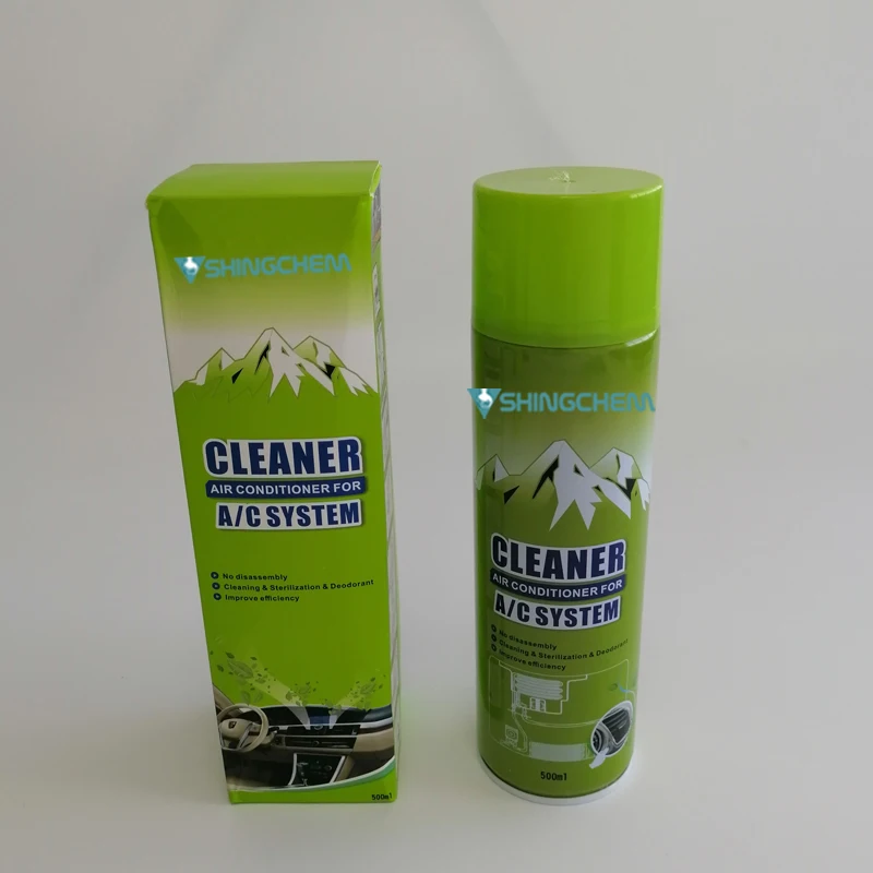 China manufacturer auto air conditioner foam spray cleaner for ac system