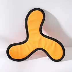 Pets Toys Dog Flying Disk Toy Outdoor Interactive Training Throw Game Bite Resistant Oxford Cloth Flying Disk Sports Toys