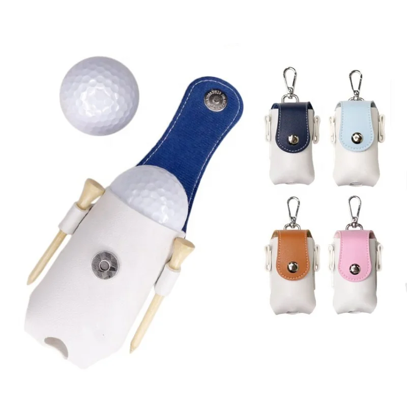 Portable Golf Ball Storage Pocket Golf Ball Waist Bag Lightweight Golf Ball Waist Holder Bag