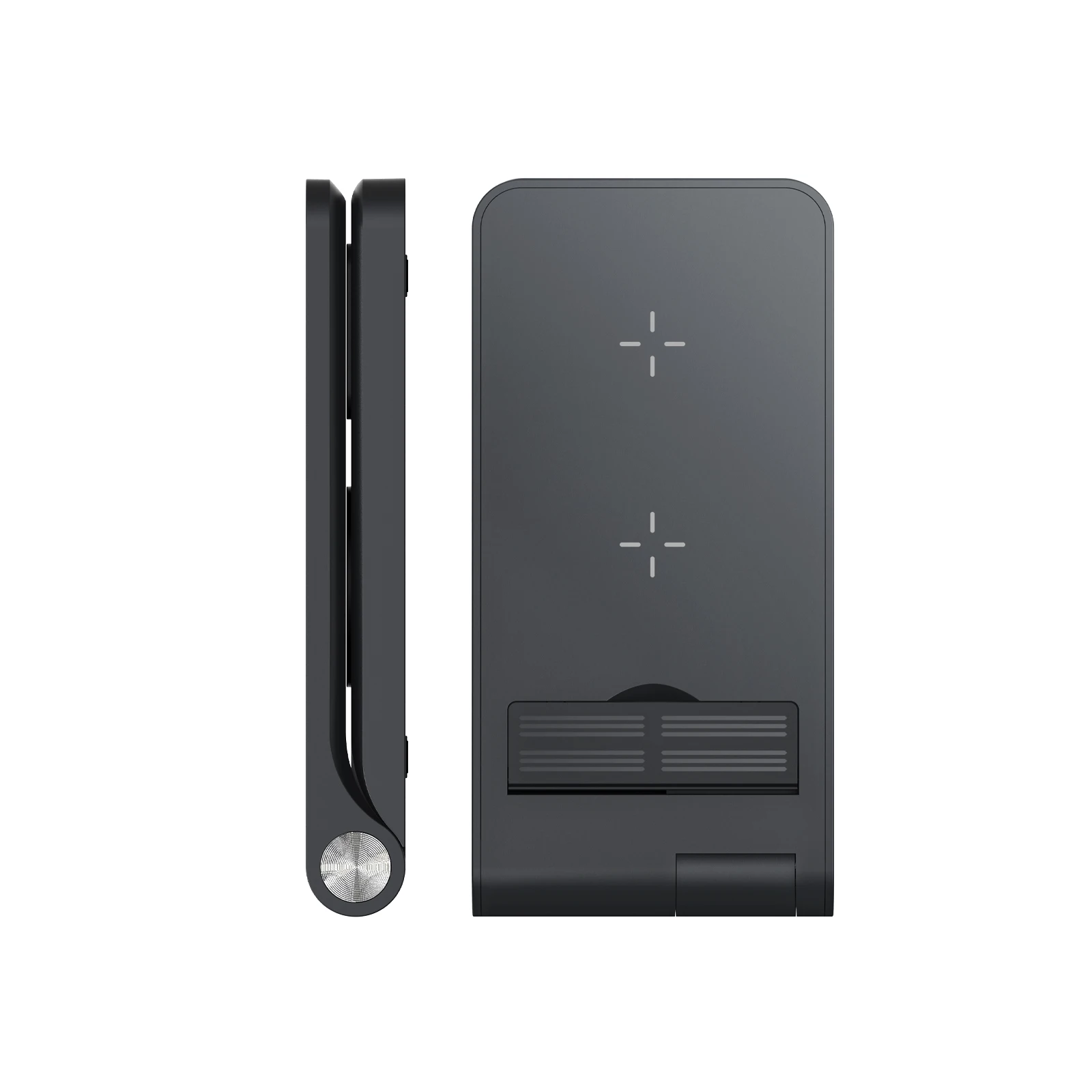 Custom Logo QI 15W Wireless Charging Foldable Dock For Mobile Phones Smart Watch Earbuds OEM Wireless Charger Station