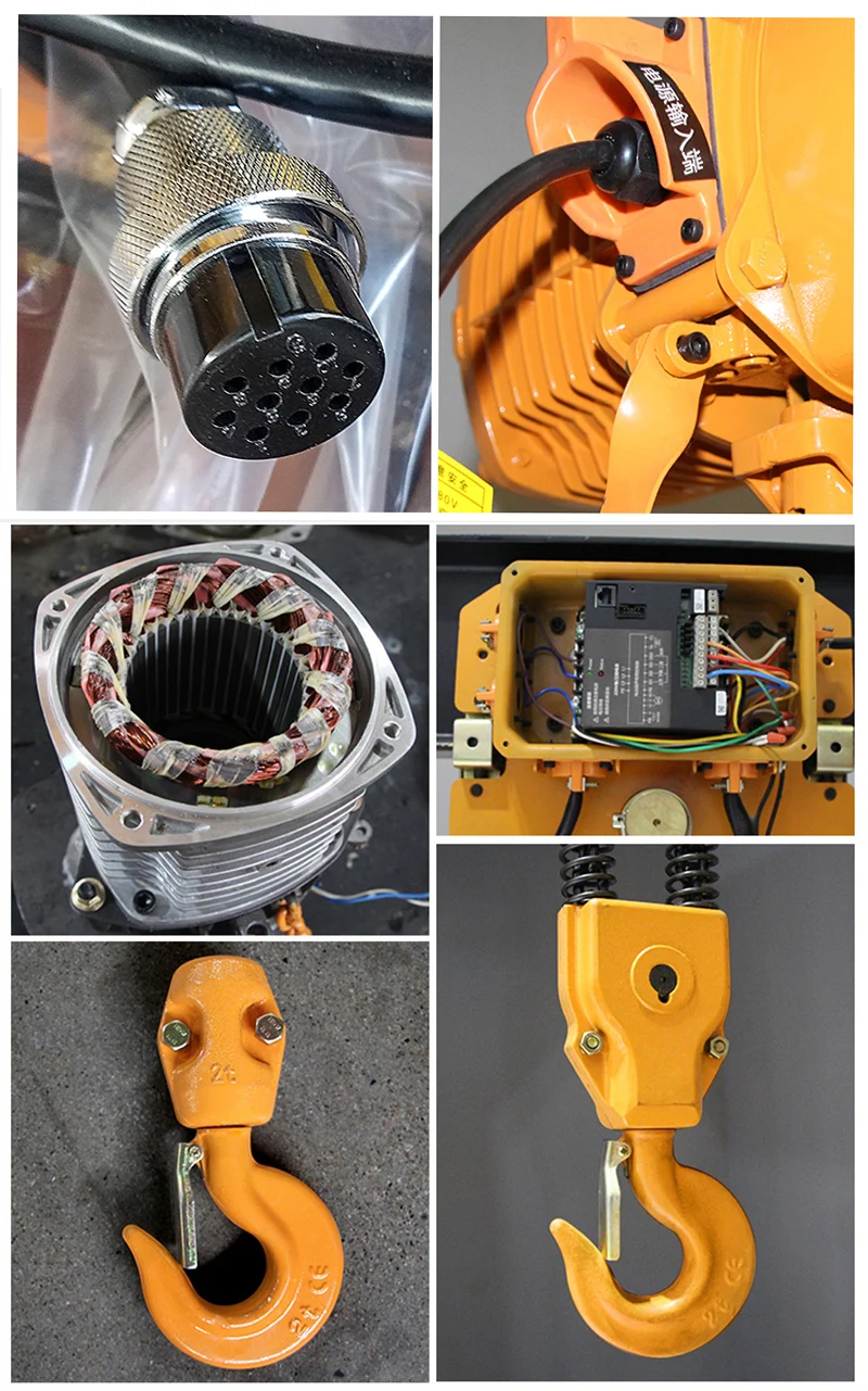 Integrated manual crane hoist 1ton 2ton 3ton 5ton electric chain hoist