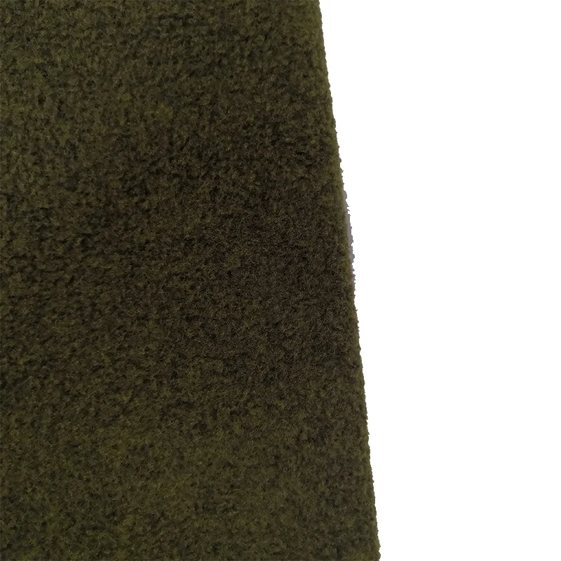 Распродажа, катионная мягкая переработанная трикотажная 100% полиэфирная флисовая ткань для пуловера