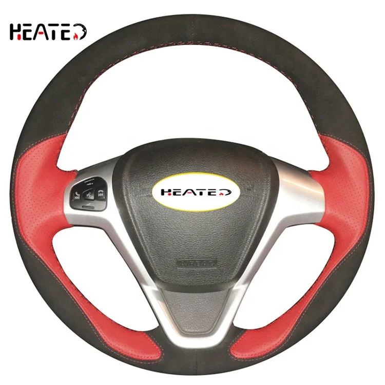 Чехол на руль для Ford Fiesta 2008-2017 EcoSport 2014-2017 оптовая цена вас