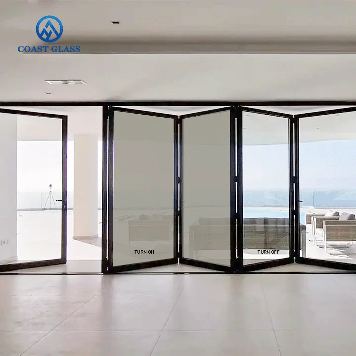 Intelligent PDLC Film Self-Adhesive Switchable Smart Film for Retrofit Applications on Windows Doors and Internal Glazing