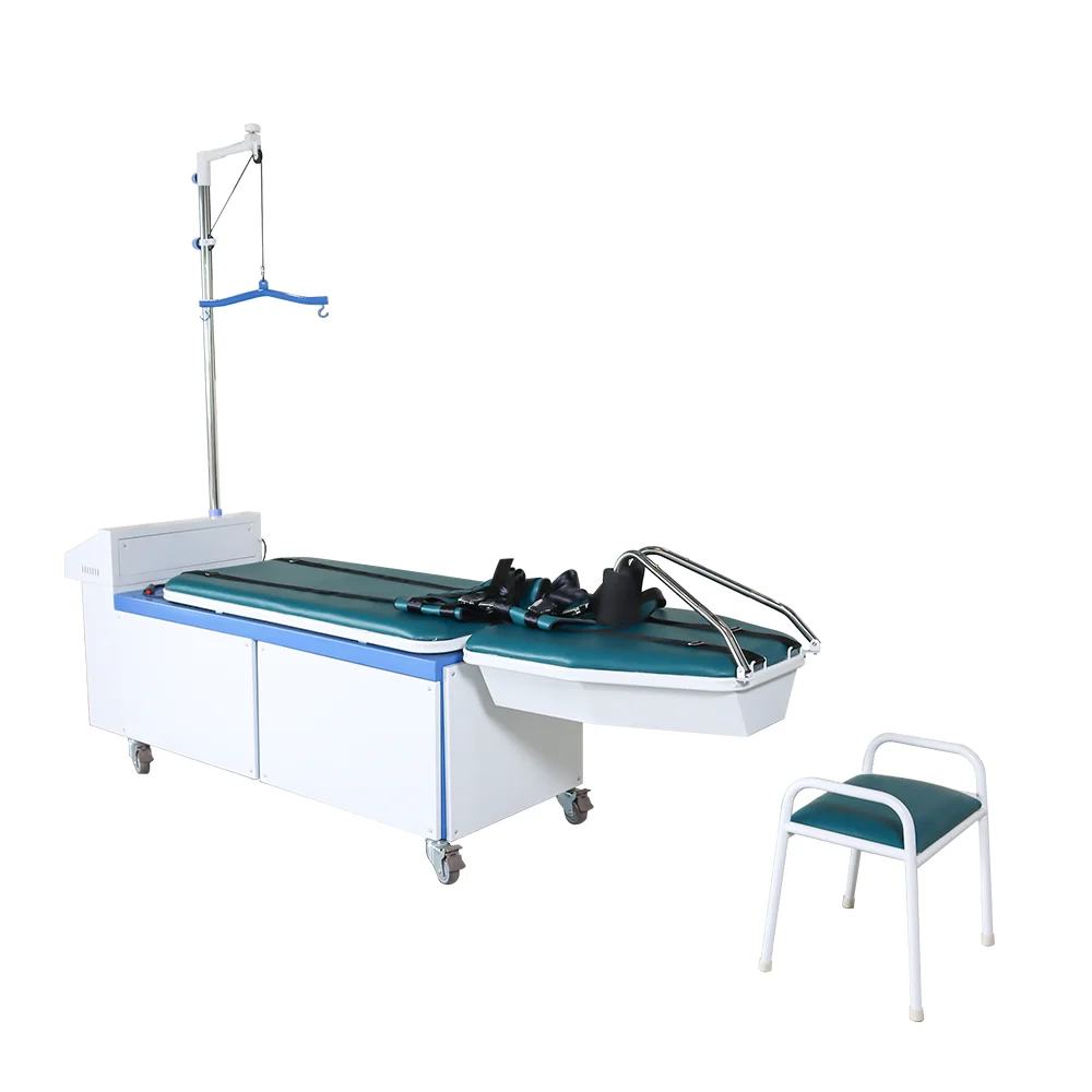 YXZ-IV Hot Selling Traction Equipment Physical therapy traction bed lumbar and cervical treatment traction bed