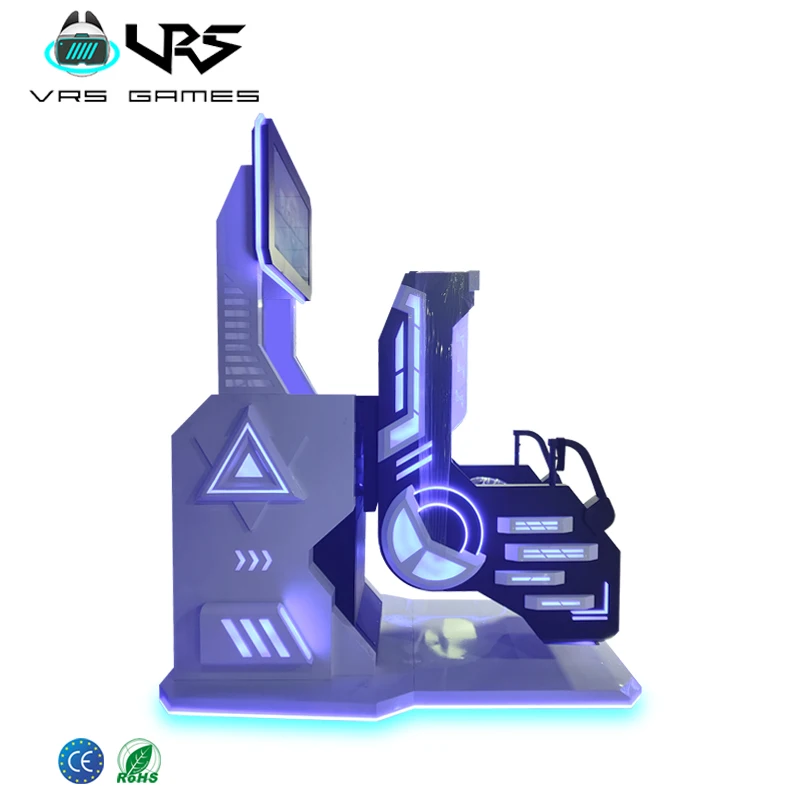 VRS Factory Price 360 Degree Rotating 9D Game Interactive Simulator Machine Camera Chair Simulator VR Equipment