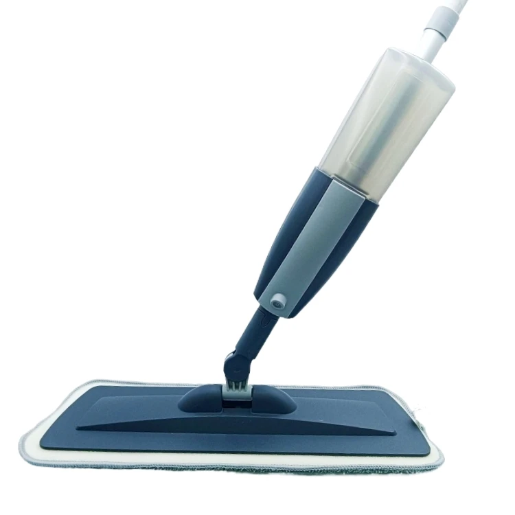 Wet Spray Dust Mop Refillable Flat Floor Spray Mop with Refillable Bottle and 2 Washable Microfiber Pads Spray Mop