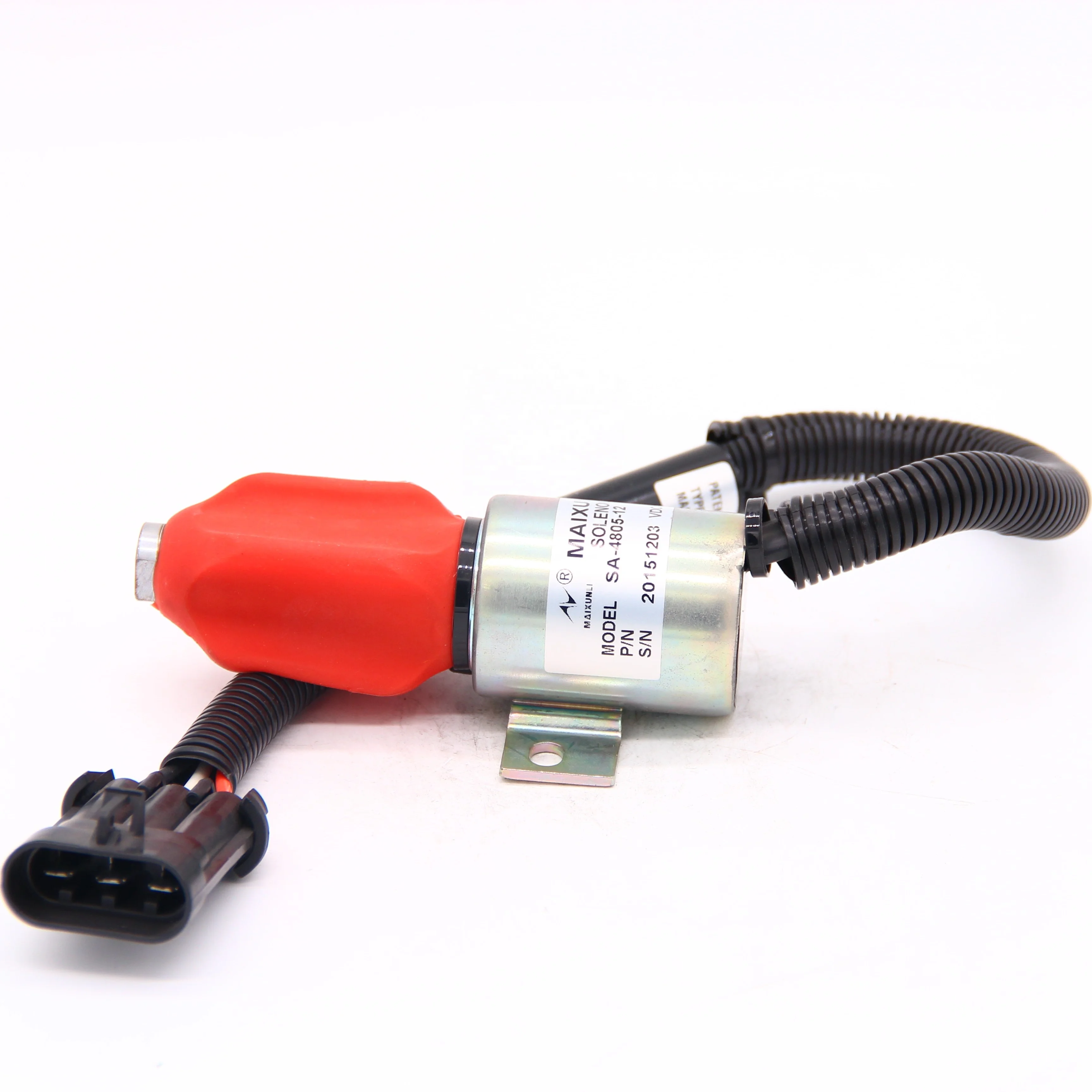 Factory Outlet Diesel Engine Stop Solenoid 12V Solenoid Valve for kubotaSA-4805/SA-4268-12/6785-5311/59184630  with good quality